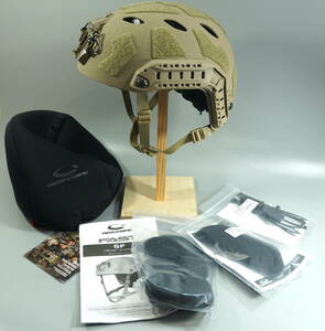 Ops Core FAST SF Carbon Helmet XL TAN499（ PEQ PVS PSQ ATPIAL ptw トレポン wilcox)