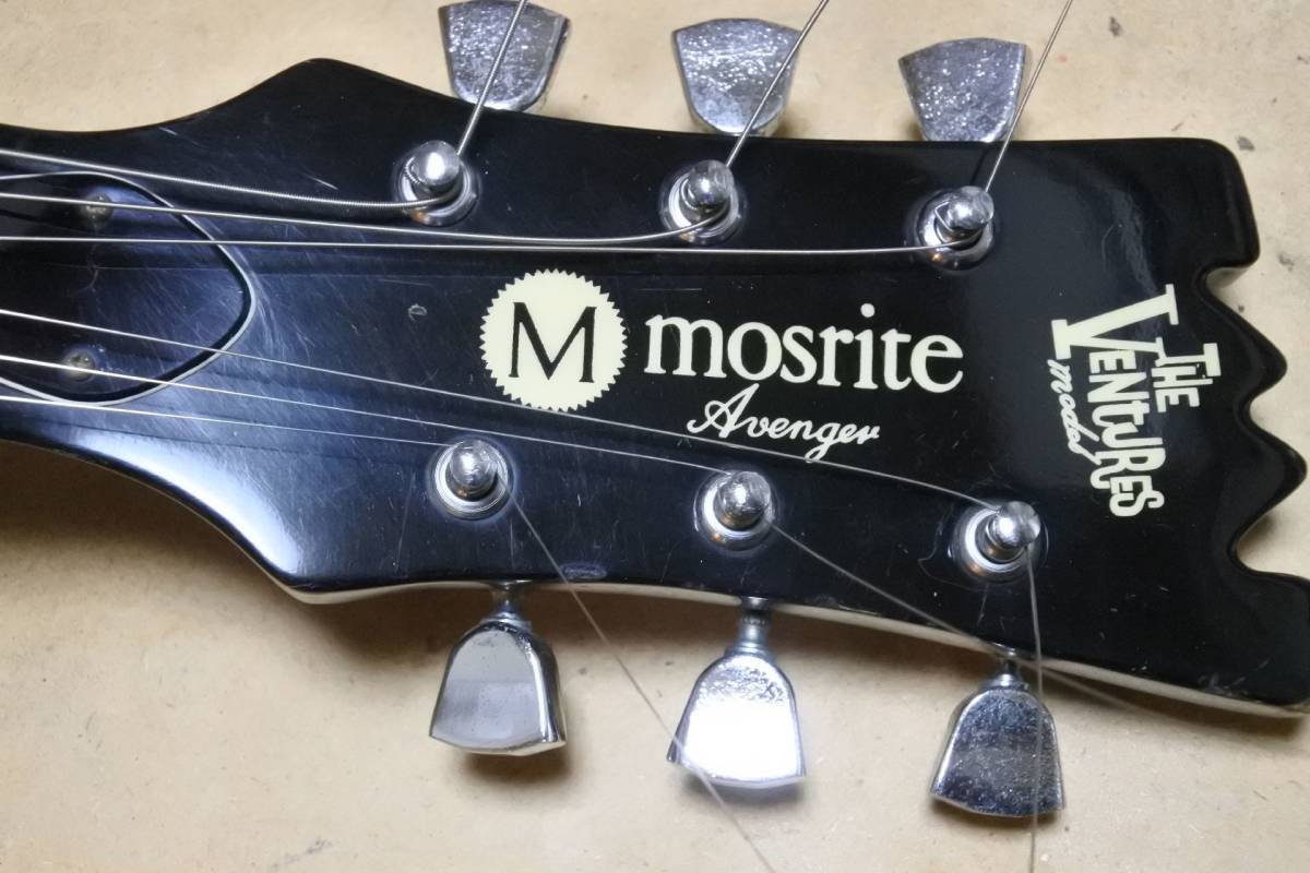 Mosrite モズライト アベンジャー ベンチャーズモデル 黒色 日本製