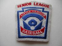 リトルリーグ LITTLE LEAGUE BASEBALL『SENIOR LEAGUE』ワッペン/シニアリーグPATCH少年硬式ベースボール野球パッチMLBアップリケ V191_画像4