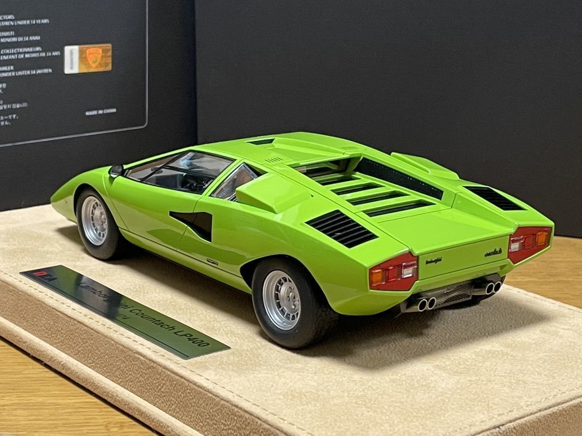 メイクアップIDEA 1/18 ランボルギーニ カウンタックLP400 ライム