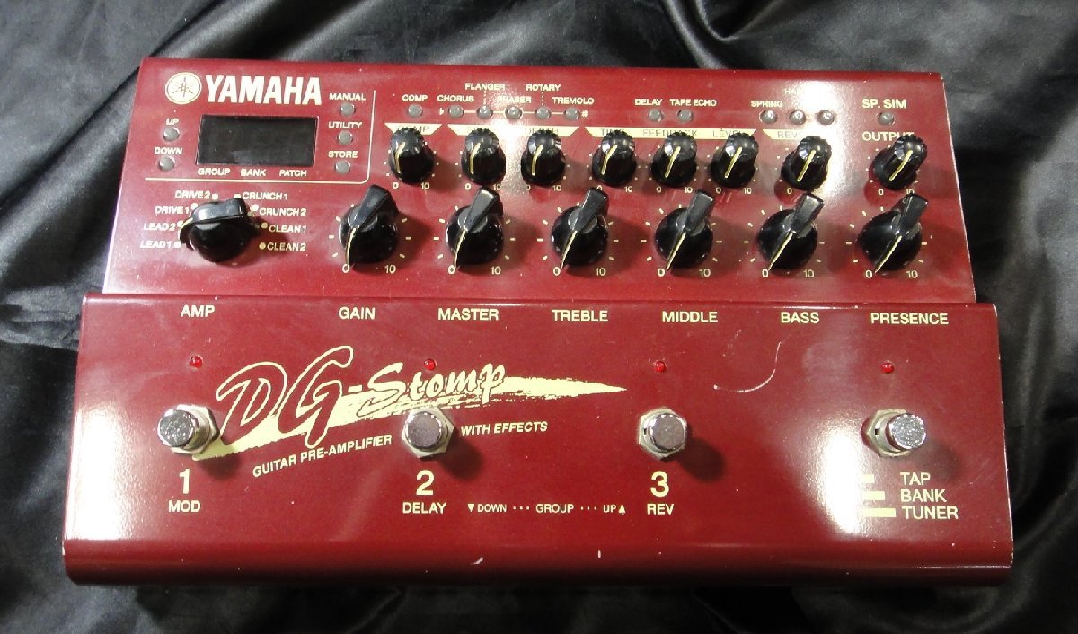 中古】YAMAHA ヤマハ DG-Stomp PRE-AMP with EFFECTS JUNK ジャンク