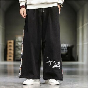 Новая статья ◇ Saruel Pants Мужские льняные брюки широкие брюки.