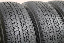 ＜バリ溝/ホワイトレター＞ダンロップ グラントレックAT AT25 265/60R18 110H 4本 ランクルプラド ハイラックス ベンツ W463 Gクラス など_画像2