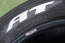 ＜バリ溝/ホワイトレター＞ダンロップ グラントレックAT AT25 265/60R18 110H 4本 ランクルプラド ハイラックス ベンツ W463 Gクラス など_画像8