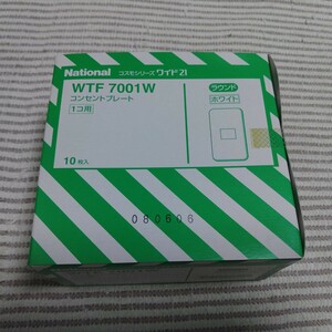 松下 コスモワイド WTF7001W ラウンド １個用プレート 新古 10個