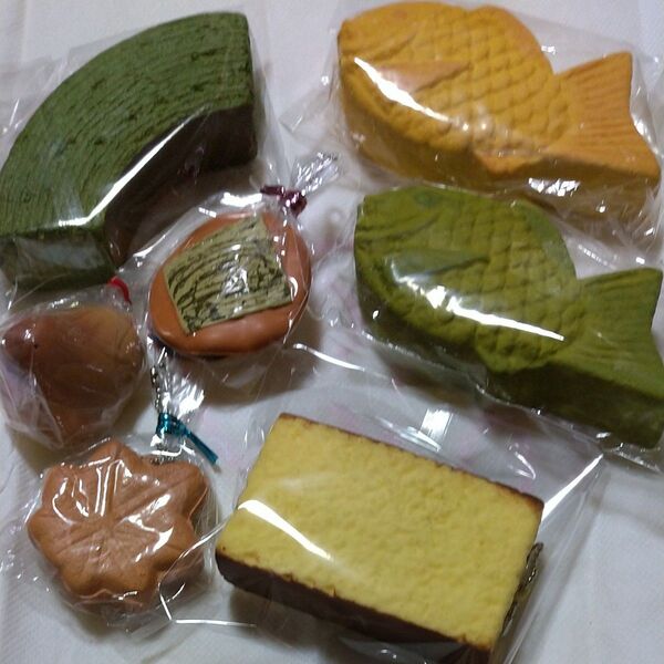 和菓子スクイーズセット その5