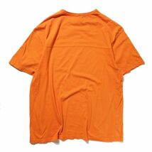 00's オールドネイビー バインダーネック コットン Tシャツ 半袖 (XL) オレンジ 無地 00年代 旧タグ オールド ギャップ OLD NAVY GAP Y2K_画像2