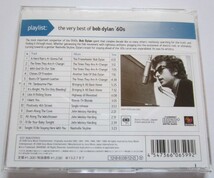 【送料無料】ヴェリー・ベスト・オブ・ボブ・ディラン：1960's Playlist:Very Best Of Bob Dylan デジタル・ブックレット 帯_画像2