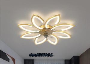  new goods recommendation *LED ceiling fan light living lighting .. lighting ceiling lighting less -step style light toning remote control attaching 