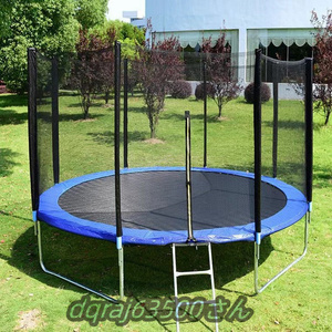  super popular * trampoline large 8FT-2.44m safety home use for children for adult home garden amusement park construction present interior outdoors diet exercise 