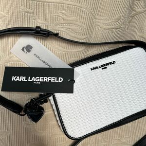 Karl Lagerfeld カール　ラガーフィールド　　　　　ミニポシェット　タグ付き未使用品　　　　
