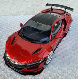 ドア類開閉ありません 京商 1/18 GT スピリット カスタマイズ LB-WORKS NSX ミニカー GT SPIRIT 