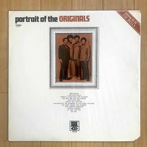 【名盤】LP レコード THE ORIGINALS／Portrait of the ORIGINALS USオリジナル盤 SWEET SOUL DETOROIT SOUL