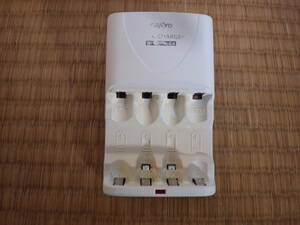  battery charger Sanyo SANYO NC-M58 single three single four 4ps.@ 1 pcs from also possibility operation verification settled 1 pcs from also charge OK completion display convenience 