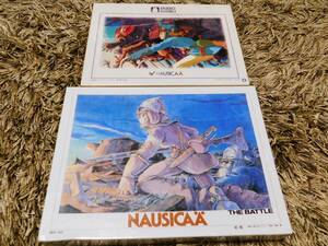 # Kaze no Tani no Naushika [ war .(750 piece )][ night opening front (1000 piece )] jigsaw puzzle 2 point set new goods unopened Miyazaki . Studio Ghibli 