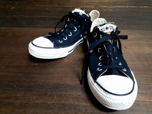 ロカビリーパンクロックスタイルCONVERSEオールスター豹柄レオパードファー切り替えローカット