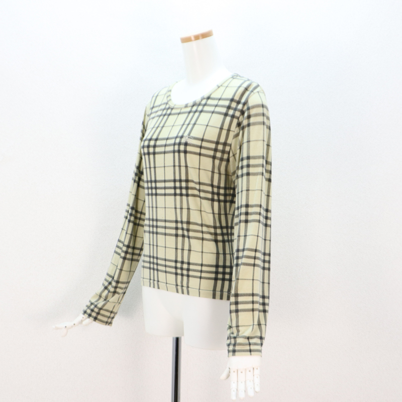 1円 HR1248 BURBERRY LONDON バーバリー ロンドン 長袖 カットソー