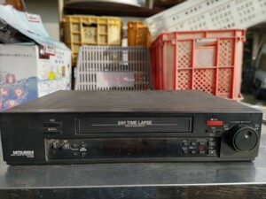  Mitsubishi time laps video cassette recorder |HV-7424 electrification only verification 