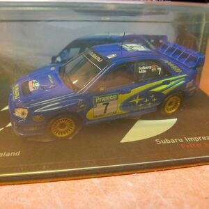 c284 スバル Subaru Impreza WRC2003 ニュージーランドラリー2003 ミニカー /60