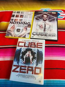 ●★ＤＶＤ　ＣＵＢＥ　ＮＯＴＨＩＮＧ　ＣＵＢＥZERO　まとめて★●