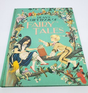 管108 英国製　童話　DEAN'S　GIFT BOOK OF FAIRY TALES　ロンドン　1967年製　絵本　洋書　英語　教育