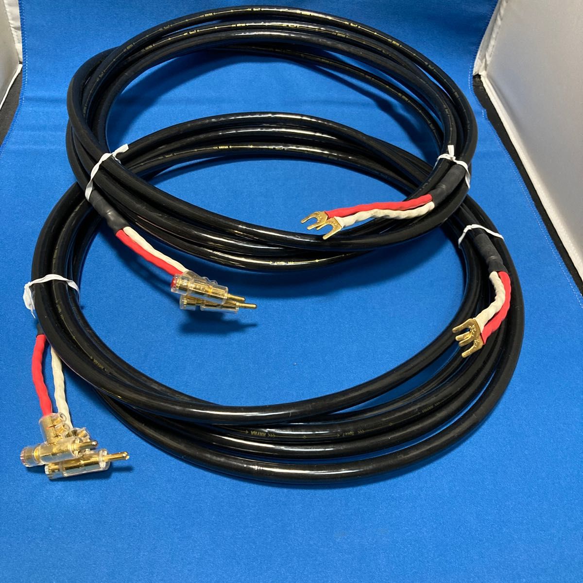 数量は多い JSC550 ジェイビーエル JBL スピーカーケーブル 2本 約6m弱