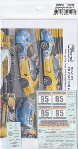 MSMクリエイション MSMD127 1/24 スプーン ABA-NA2 NSX-RGT2008 マカオロードスポーツチャレンジ