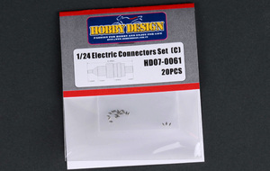 ホビーデザイン HD07-0061 1/24 電気コネクタ セット (C)