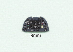 ヤフーモデル YMA7249 1/72 スピットファイアMk.V 計器盤 （タミヤ / ソード用）