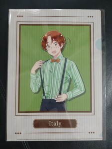 Hetalia Web Lottery Clear File Италия