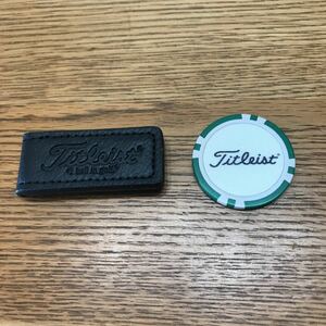 Titleist タイトリスト ポケットクリップマーカー　クローバーデザイン　緑系　送料込