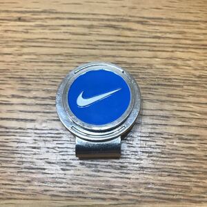 Nike Golf Clip Marker Blue X Серебряная доставка включена