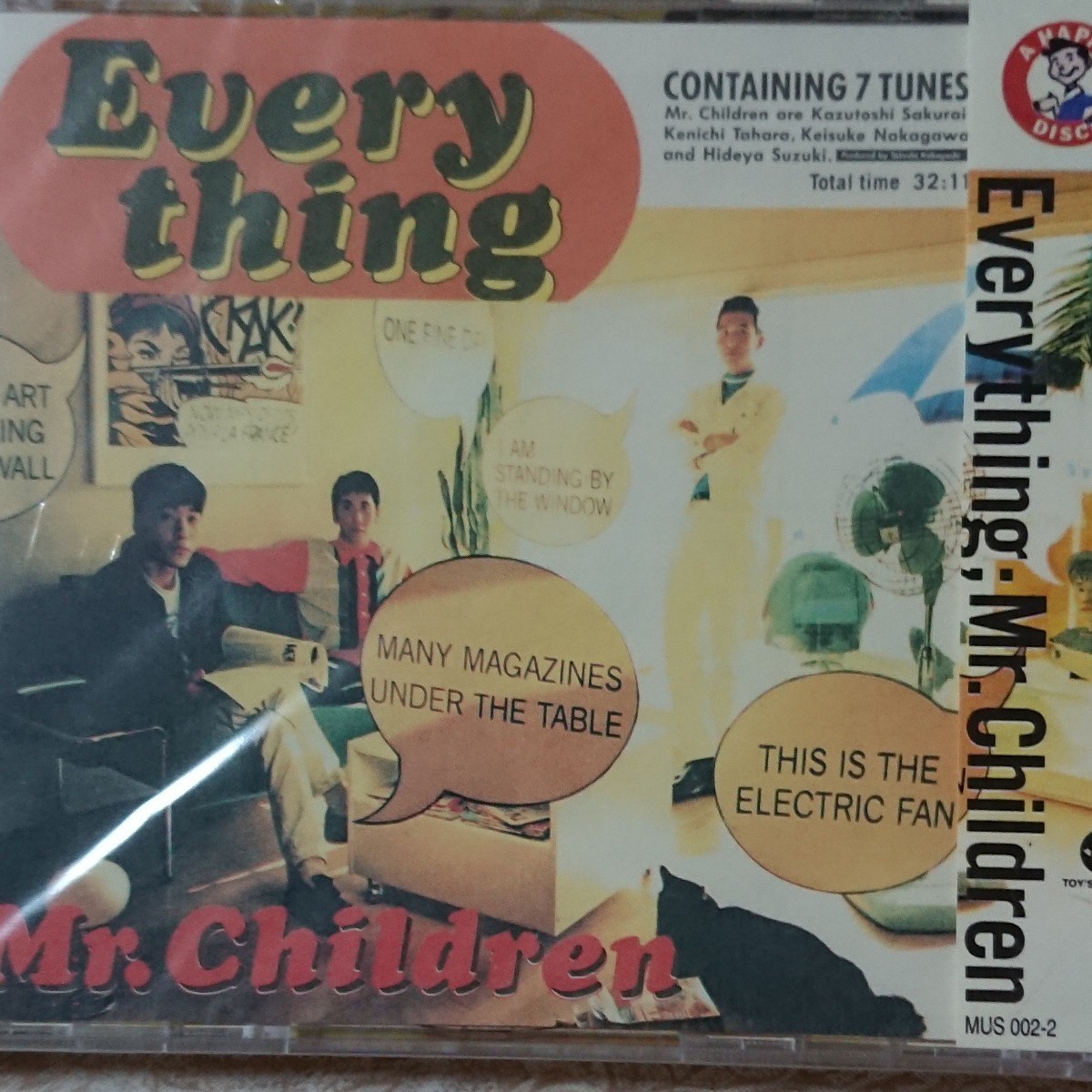 希少】Mr Children EVERYTHING 激レア 歌詞カード2枚封入 ミスチル