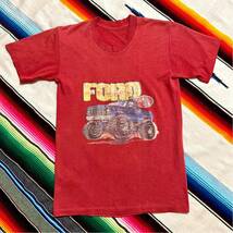 80’s FORD 4×4 F-150 Ranger Tシャツ 検索: フォード アイロンプリント ピックアップ レンジャー シングルステッチ ポリコットン 80年代_画像3