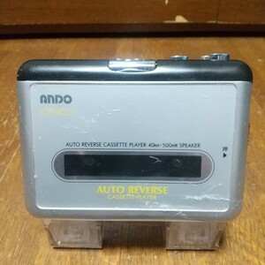 ando アンドーインターナショナル オートリバースカセットプレイヤー C9-442