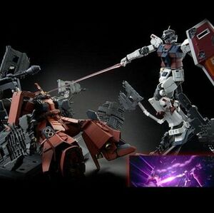 【未組立】MGフルアーマーガンダムとMGサイコザク ラストセッションVer.