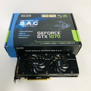 ELSA GeForce GTX 1070 8GB GLADIAC グラフィックスボード VD6120 GD1070-8GERXG