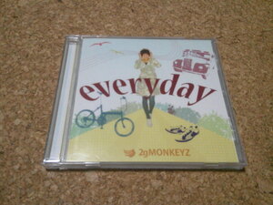 2gMONKEYZ【everyday】 ★CD★ミニ・アルバム★直筆サイン入★