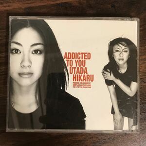 (D411)中古CD100円 宇多田ヒカル Addicted To You