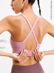  lady's sports bra joting not non wire bra yoga wear tops training wear . sweat speed .x403