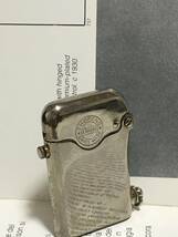 C1920 Thorens side filler oil lighter EXPORT トーレンス　第3世代　オイルライター　超希少& 超美品_画像3