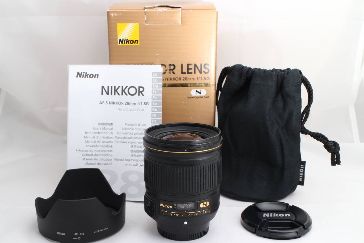 2023年最新】ヤフオク! -nikon af-s nikkor 28mm f1.8gの中古品・新品