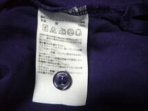 アディダス ファイヤーバード半袖ポロシャツ 紫 Mサイズ_画像4