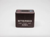 AIWA ワンポイントマイク CM-2 ジャンク_画像1