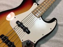 Fernandes FJB-65 フェルナンデス 石ロゴ ジャズベース メイプル指板 ブロックインレイ Jazz Basss 70's Vintage MIJ Tokai Kawai Fender_画像3