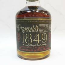 SAKE156 【古酒】Old Fitzgeralds オールドフィッツジェラルド 1849 8年 バーボン ウイスキー 750ml 45％ 未開栓 箱なし_画像3