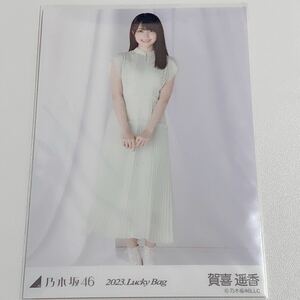 乃木坂46 生写真 賀喜遥香　2023 lucky bag パステル