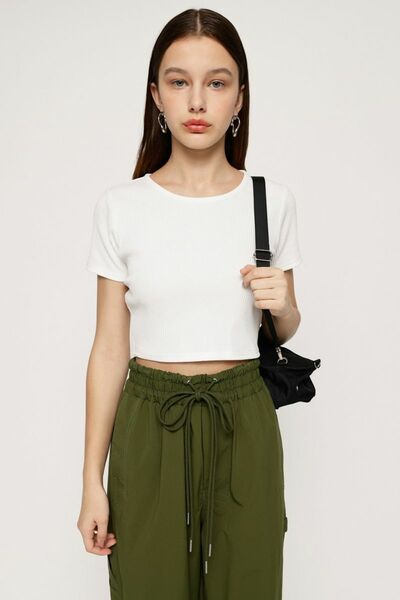 【SLY】CROPPED CUT TOPS