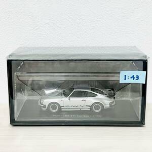 [ новый товар ]1/43 Porsche 911 Carrera 3.2 1984 серебряный Kyosho PORSCHE carrera
