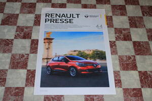 Ж 未読! '15/10 P6 ルノー RENAULT PRESS #44 メーカー直送! Ж